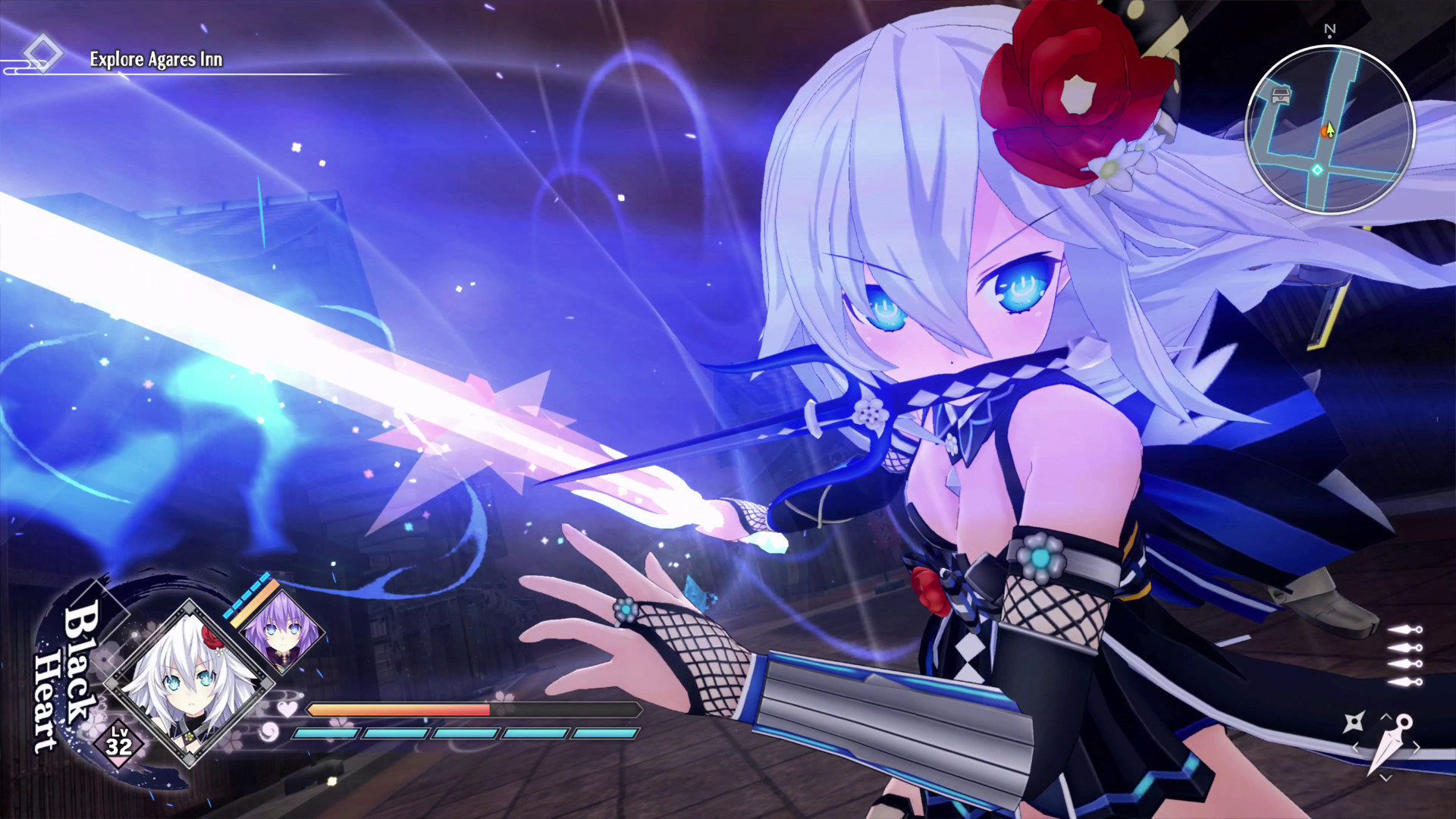 PC游戏《闪乱忍忍忍者大战战机少女：少女们的响艳/Neptunia x SENRAN KAGURA: Ninja Wars》中文v1.00下载_1