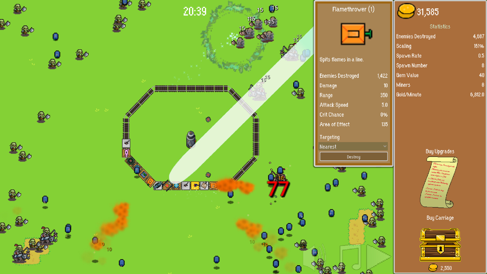 PC游戏《All Aboard! 火车防御特快》中文版_2