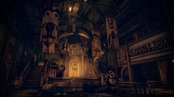 switch游戏《班迪与黑暗复兴 Bendy and the Dark Revival》美版中文下载_1