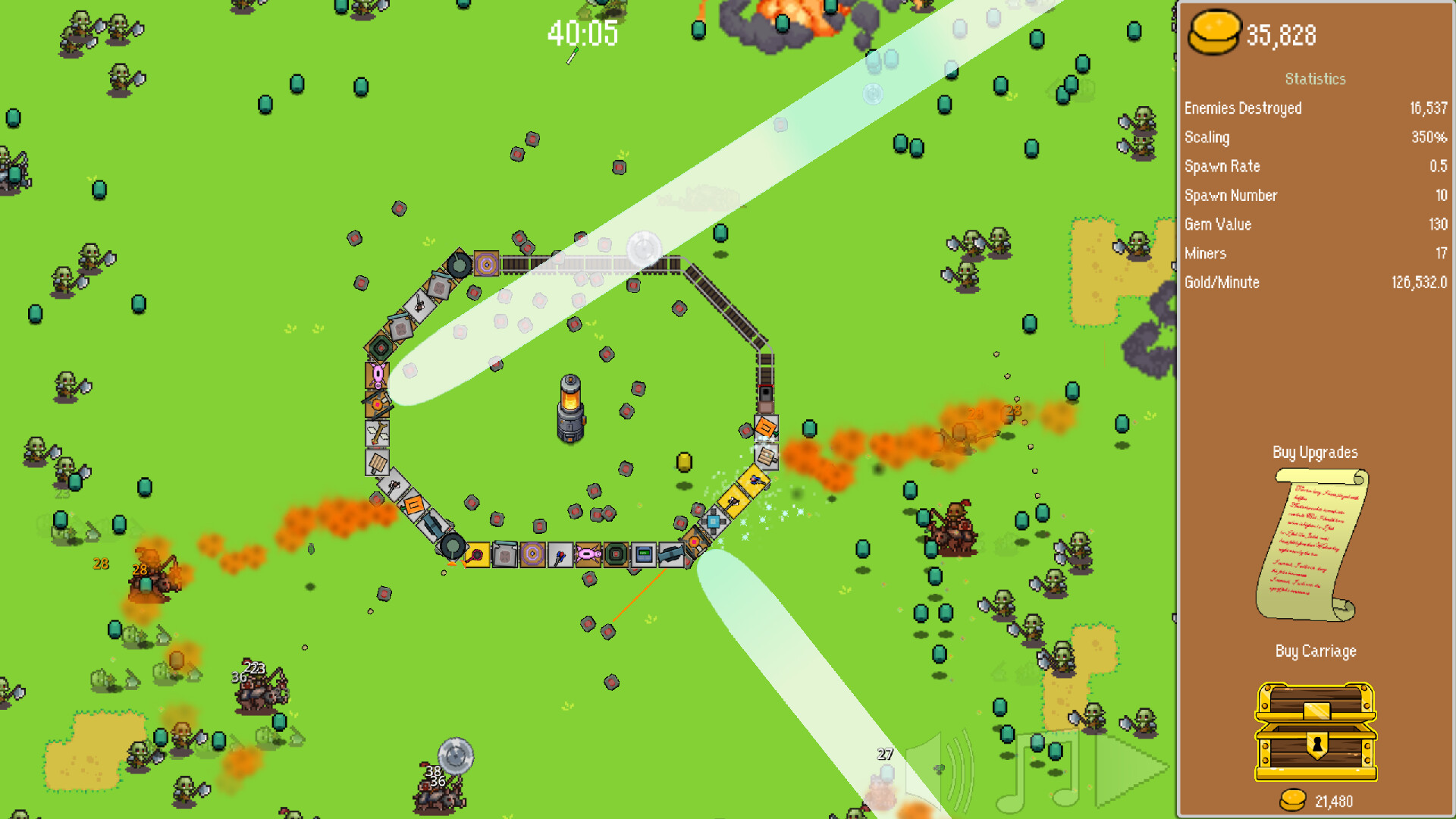 PC游戏《All Aboard! 火车防御特快》中文版_1