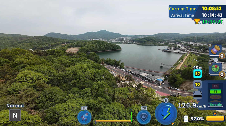 switch游戏《韩国无人机飞行游览白云湖 Korean Drone Flying Tour》美版中文NSZ下载_1