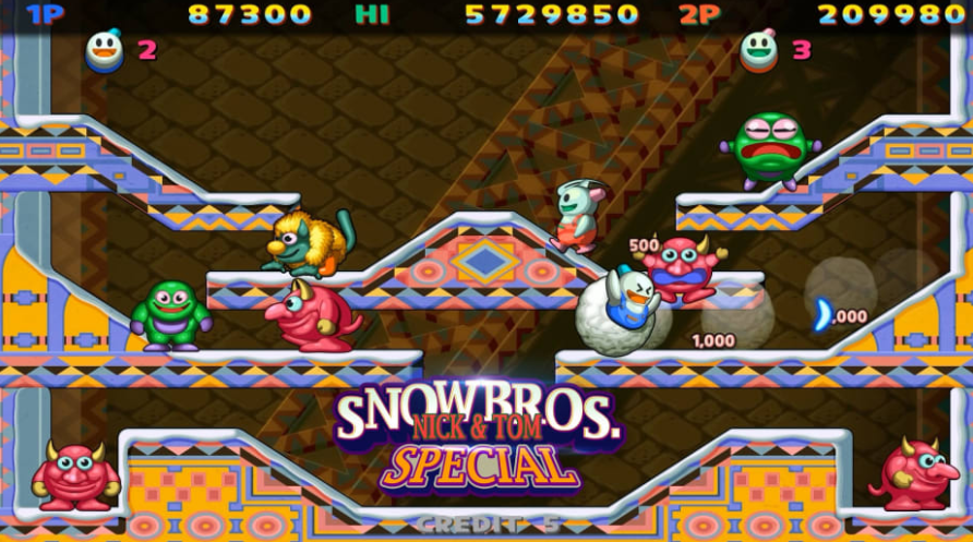 switch雪人兄弟特别版 Snow Bros. Special 金手指+1.1.1_0