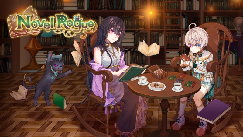switch《异世界古书堂与封印的魔女 Novel Rogue》英日文+1.0.1补丁_0