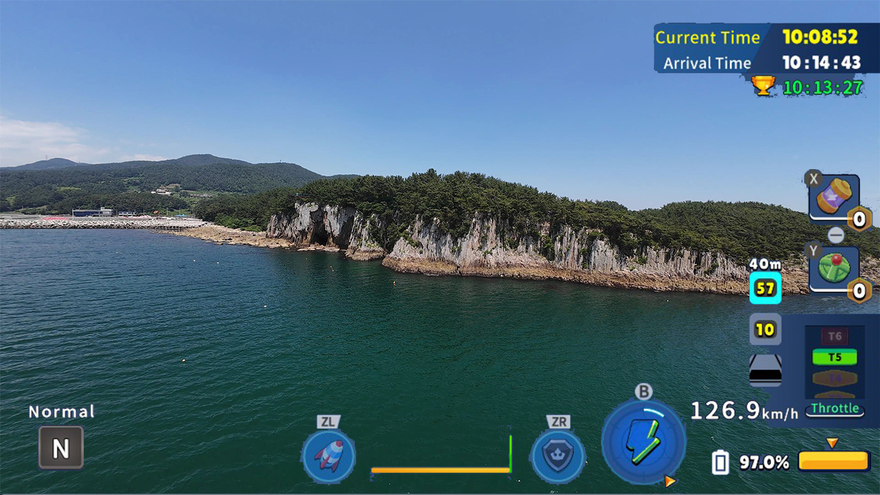 韩国无人机飞行游览 屏风岩 Korean Drone Flying Tour|switch中文版下载_0