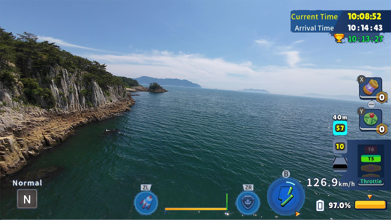 韩国无人机飞行游览 屏风岩 Korean Drone Flying Tour|switch中文版下载_1