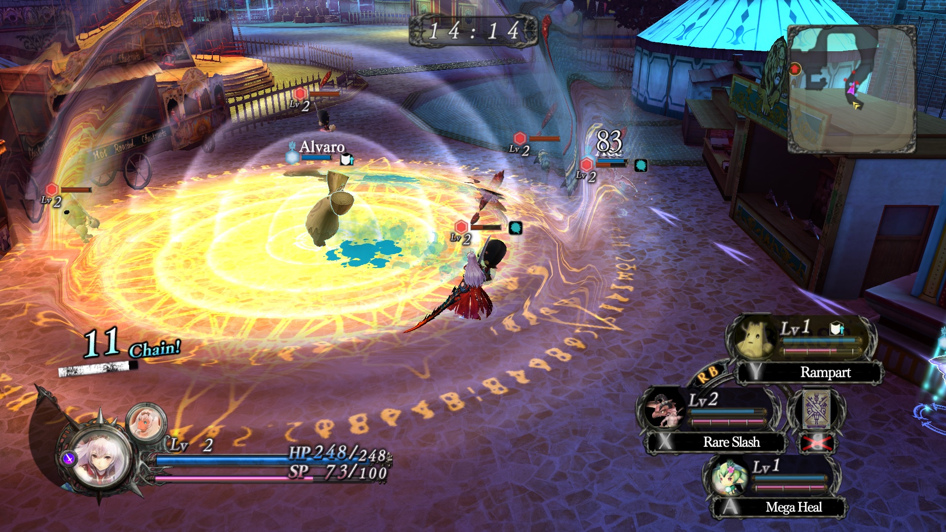 PC游戏《无夜之国/Nights of Azure》中文整合1号升级档下载_0