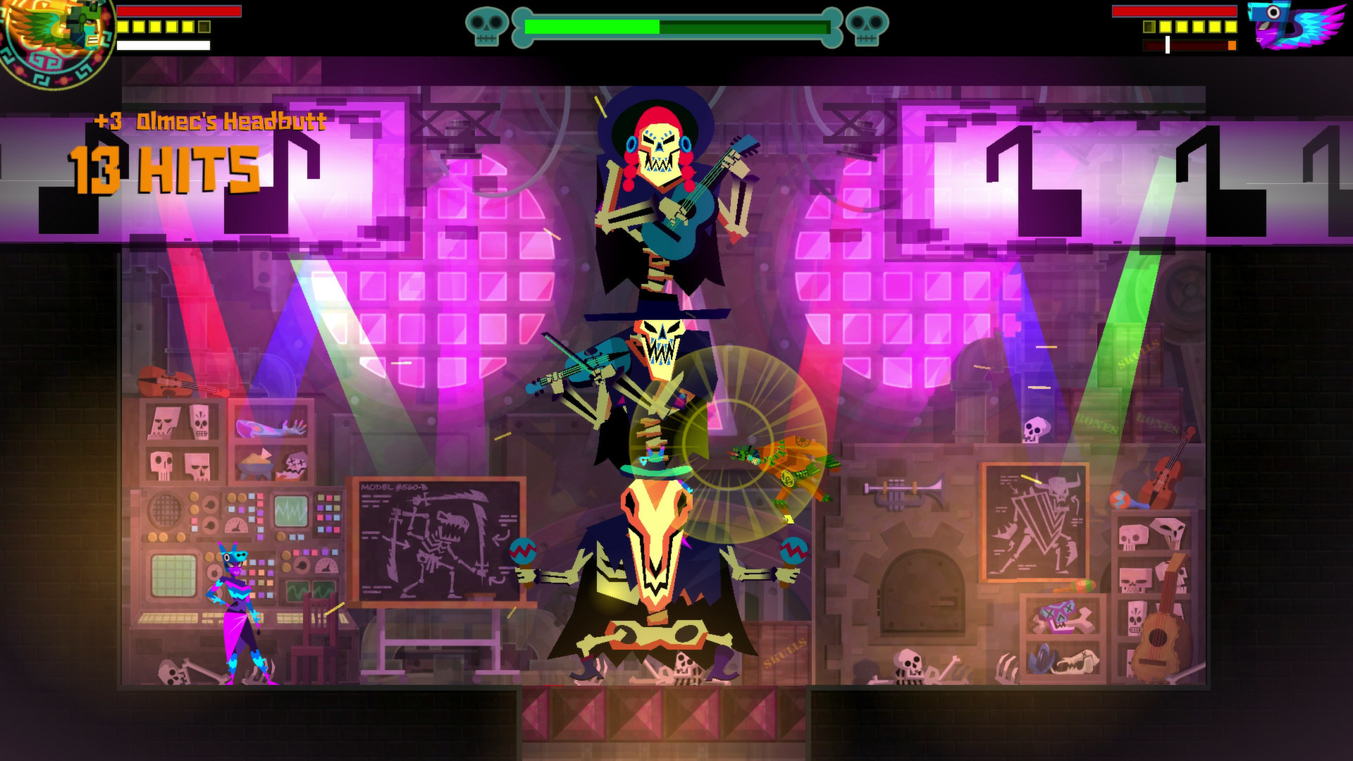 PC游戏《墨西哥英雄大混战：超级漩涡冠军版/Guacamelee! Super Turbo Championship Edition》中文完整版下载_0