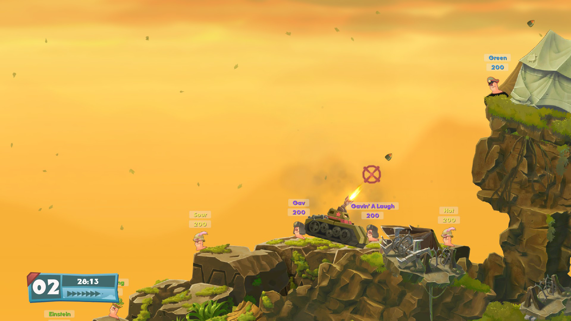 《百战天虫：战争武器/Worms W.M.D》PC中文版下载-含v1637版_0