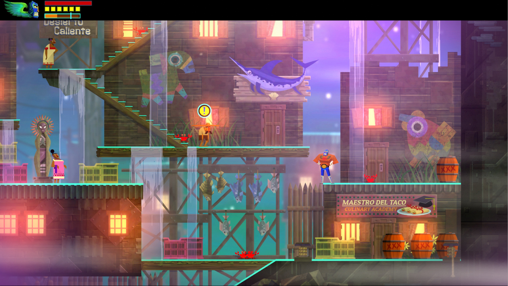 PC游戏《墨西哥英雄大混战：超级漩涡冠军版/Guacamelee! Super Turbo Championship Edition》中文完整版下载_1