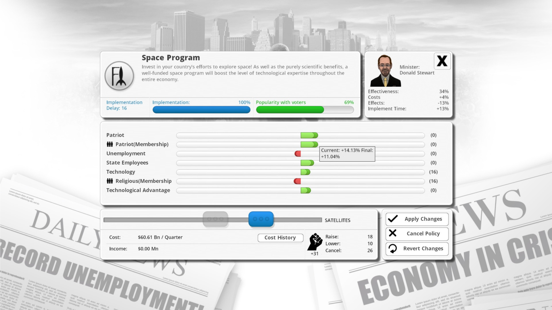 《民主制度3/Democracy 3》PC中文版下载-含v1.34_1