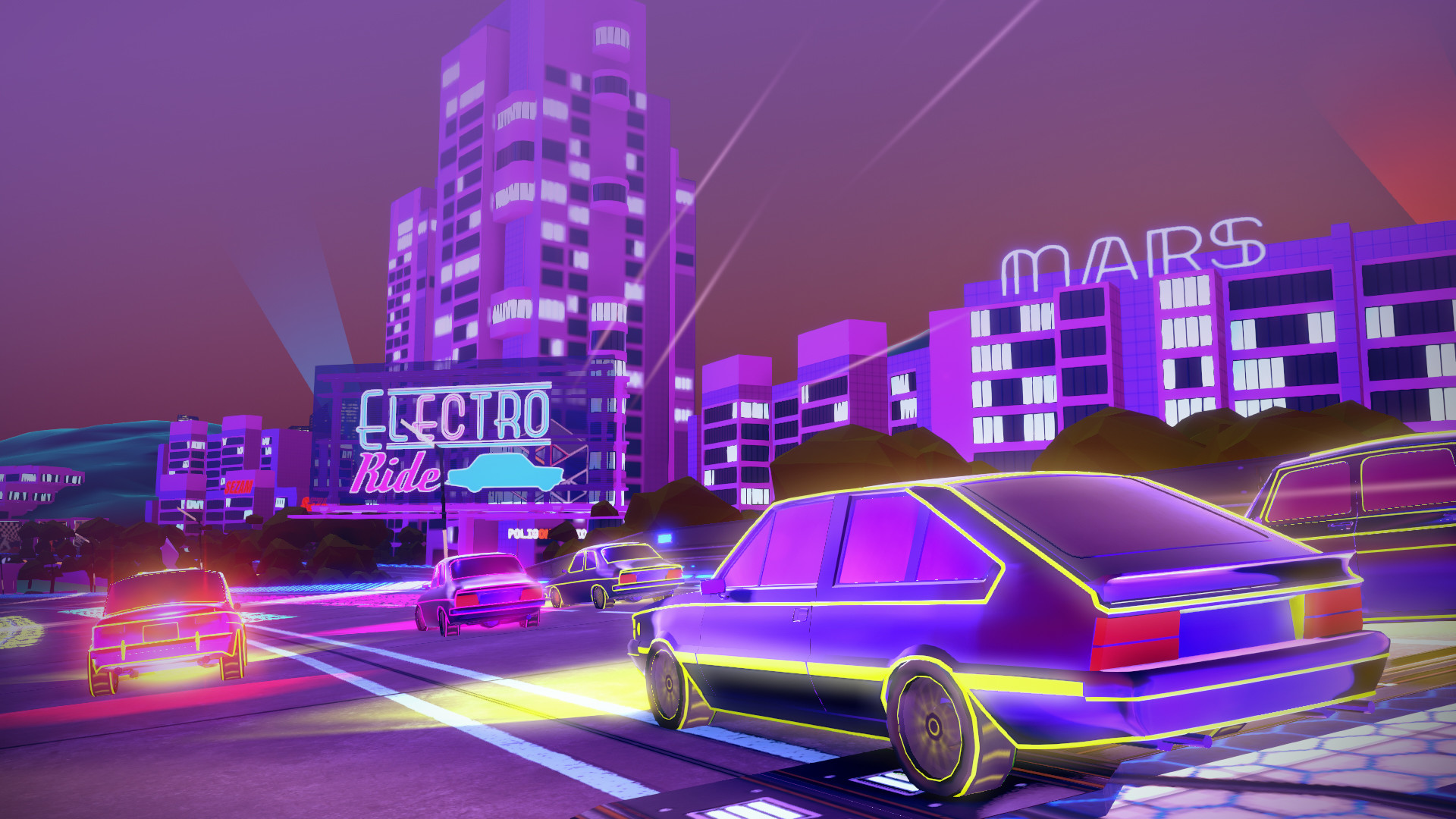 PC游戏《电光火石：霓虹灯下的赛车/Electro Ride: The Neon Racing》中文完整版下载_0