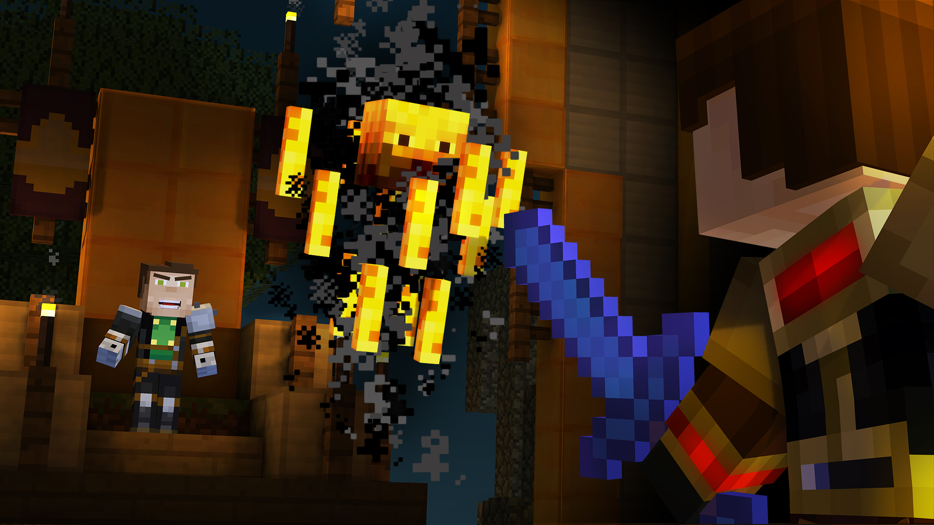 PC游戏《我的世界：故事模式第一季/Minecraft: Story Mode – A Telltale Games Series》中文1-8章下载_0