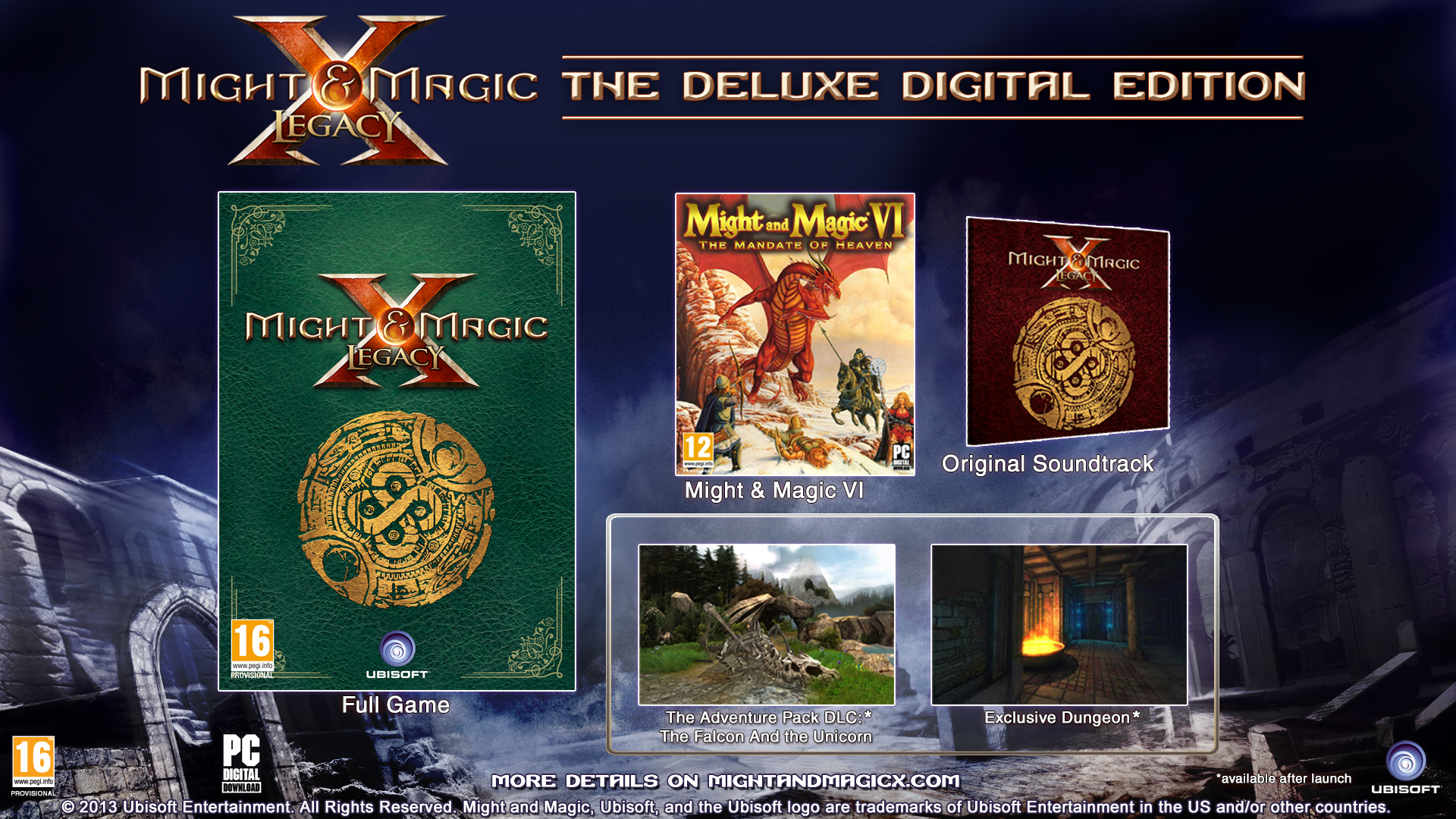PC游戏《魔法门10：传承/Might & Magic X – Legacy》中文v1.3.1下载_1