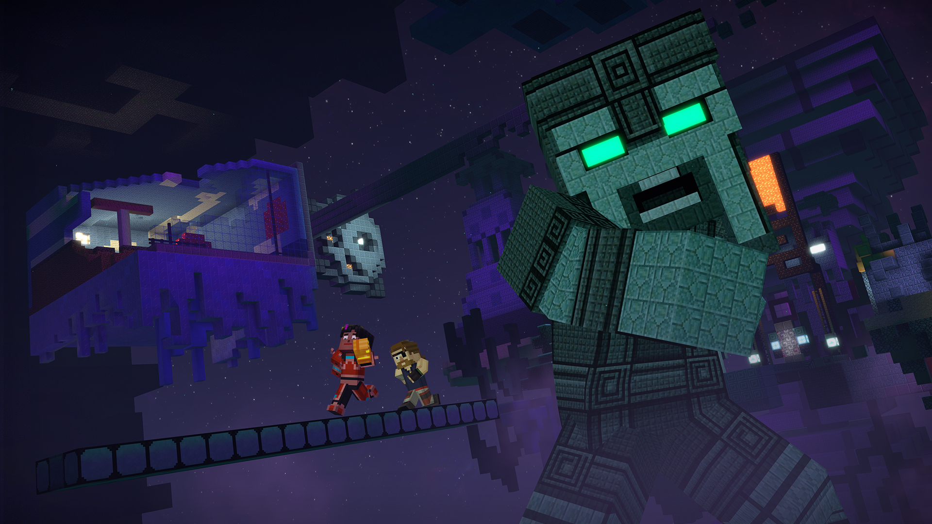 PC游戏《我的世界：故事模式第二季/Minecraft: Story Mode – Season Two》中文1-5章下载_1