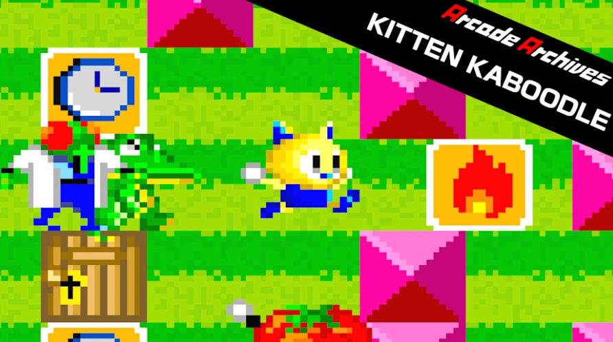 switch街机档案：喵喵惊魂 Arcade Archives KITTEN KABOODLE 1.0.1 金手指_1