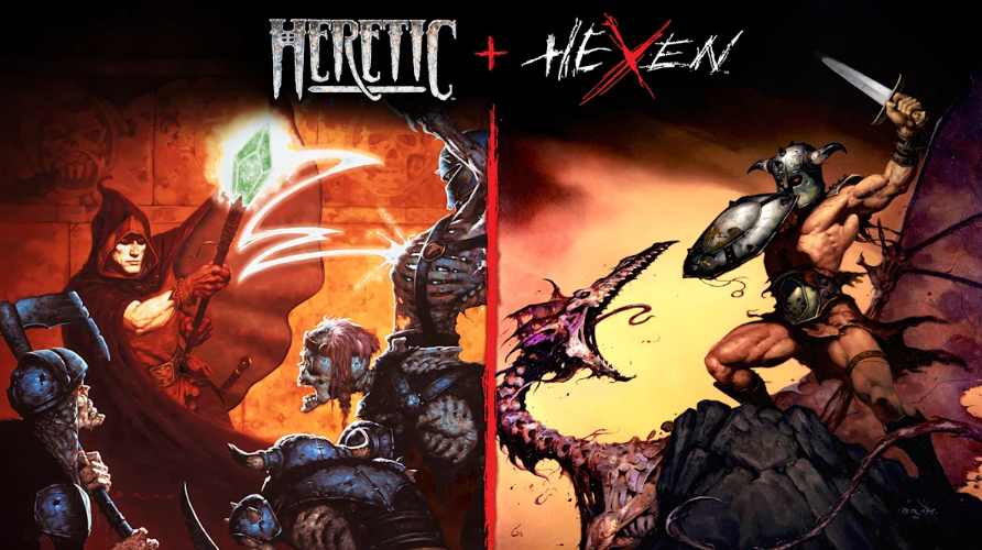 switch游戏《毁灭巫师1+2 Heretic + Hexen》美版中文+1.1.0补丁NSZ下载_1