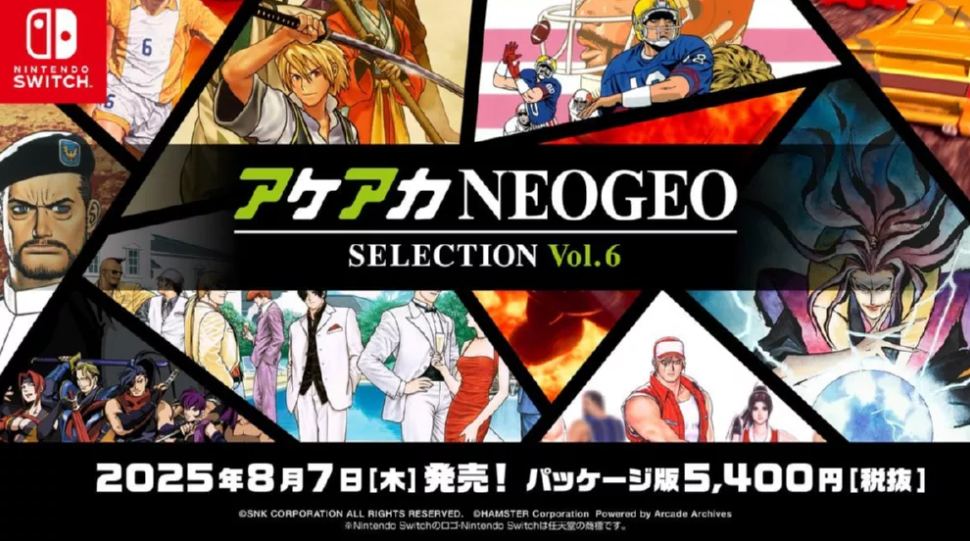 switch游戏《ACA NEOGEO 精选集 Vol.6 ACA NEOGEO SELECTION Vol.6》日版XCZ下载_1