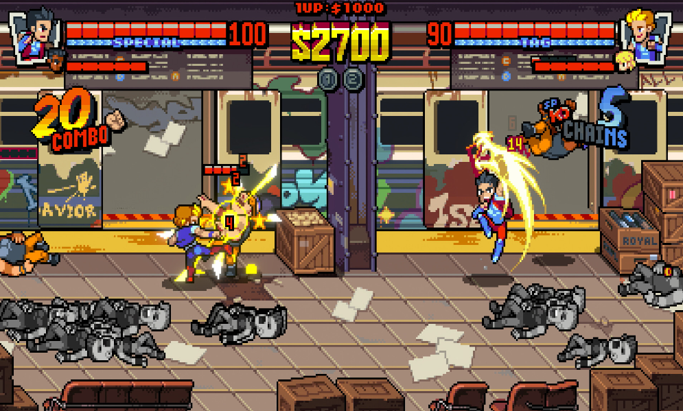 《双截龙外传 双龙出海 Double Dragon》Switch美版中文NSZ下载 – 含1.0.13补丁_1