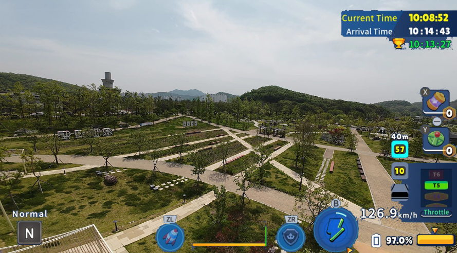 《韩国无人机飞行游览 安养市 Korean Drone Flying Tour》Switch美版中文NSZ下载_1