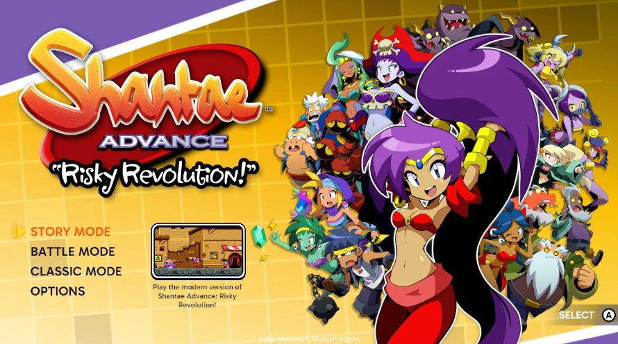 《桑塔高级版：高风险革命 Shantae Advance：Risky Revolution》Switch金手指下载_0