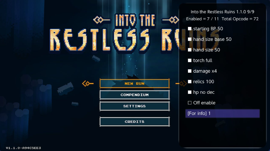 《勇闯无尽遗迹 Into the Restless Ruins》Switch金手指下载 – 含1.1.0_0