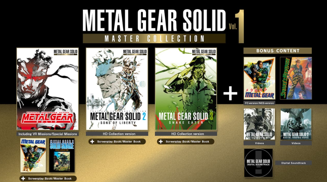 《合金装备 大师合集 卷1 Metal Gear Solid Master Collection: Volume 1》Switch中文版NSZ下载 – 含DLC_0