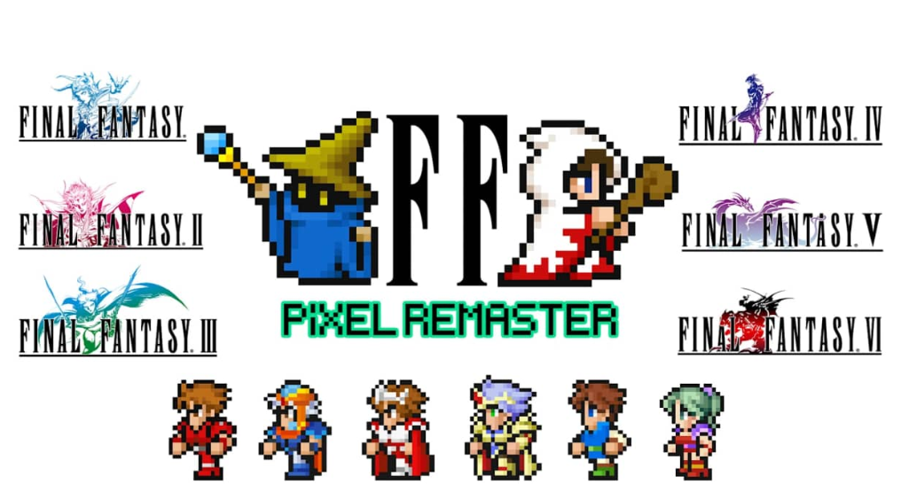 《最终幻想I-VI捆绑包 FINAL FANTASY I-VI Bundle》Switch中文版NSZ下载 – 含1.2.1补丁_0