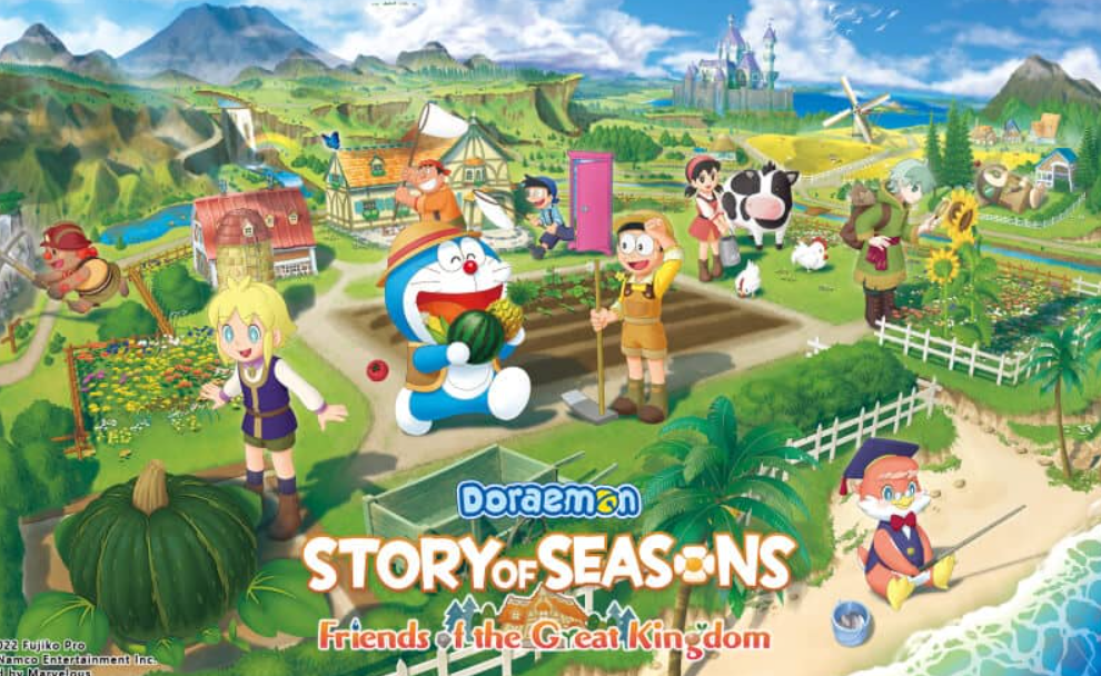 《哆啦A梦 牧场物语：大自然王国与大家的家 DORAEMON STORY OF SEASONS Friends of the Great Kingdom》Switch中文版NSZ下载 – 含1.3.0补丁+8DLC_0