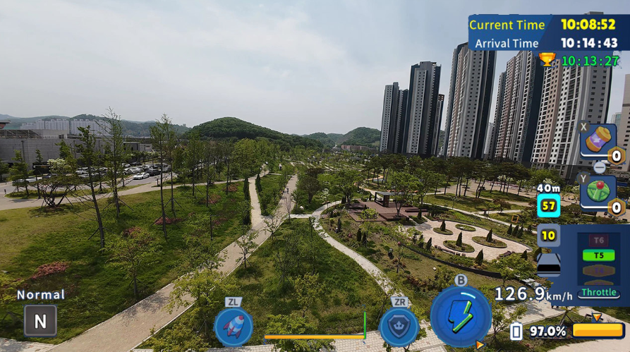 《韩国无人机飞行游览梧南湖水公园 Korean Drone》Switch美版中文NSZ下载_1