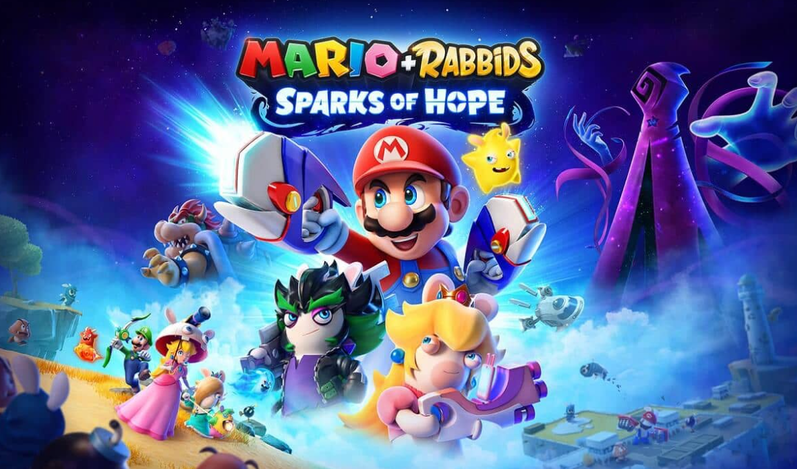《马里奥+疯狂兔子：星耀之愿 Mario+Rabbids: Sparks of Hope》Switch中文版NSP下载 – 含补丁+DLC+金手指_0
