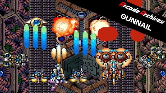 《街机档案炮钉 Arcade Archives GUNNAIL》Switch金手指下载 – 含1.0.2_1