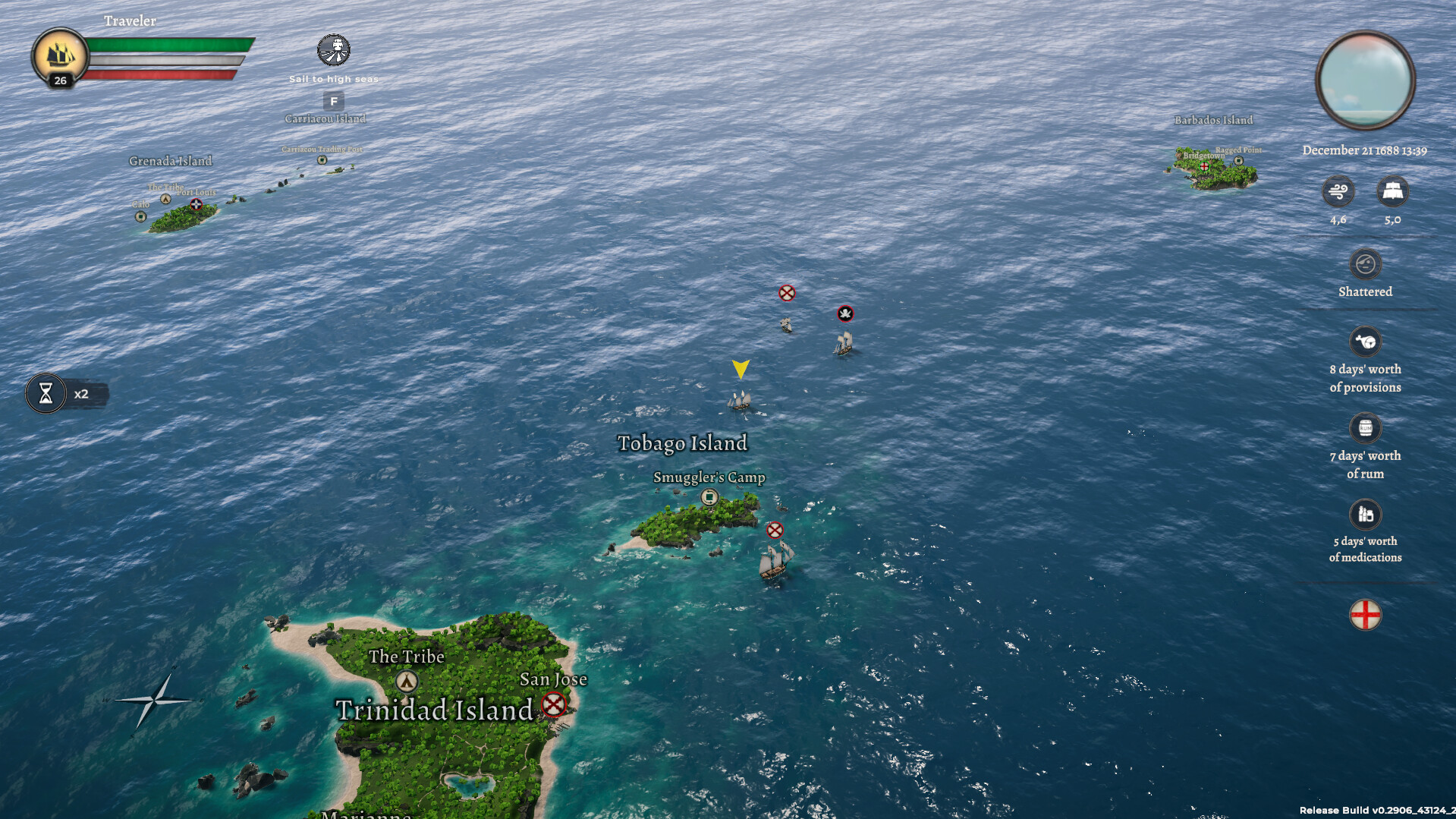 《海盗宝藏/Corsairs Legacy – Pirate Action RPG & Sea Battles》PC中文版下载-含v0.3055_1