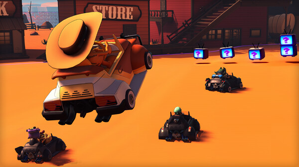《加菲猫卡丁车2漂移无极限 Garfield Kart 2》 switch美版中文+1.0.1补丁_4