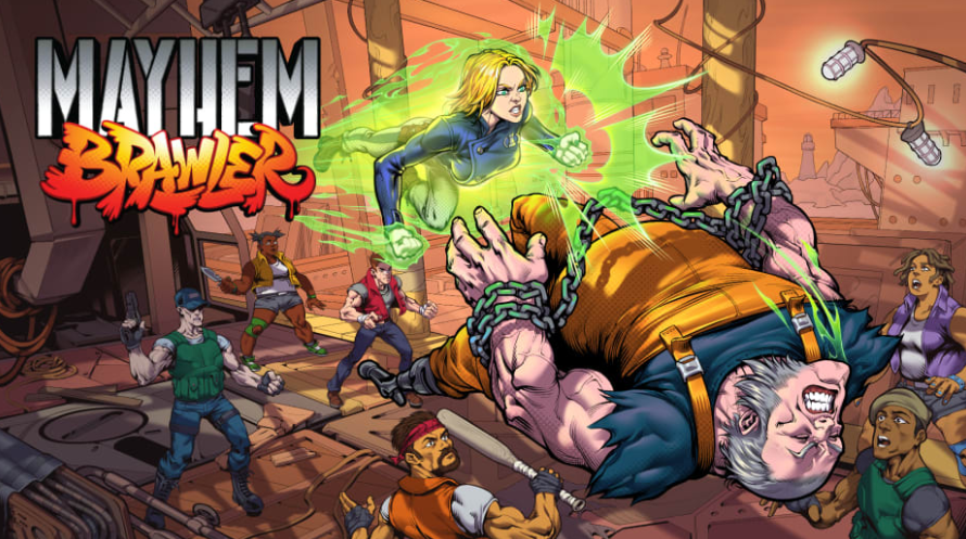 《骚乱格斗 Mayhem Brawler》Switch美版金手指下载 – 含2.2.39_0