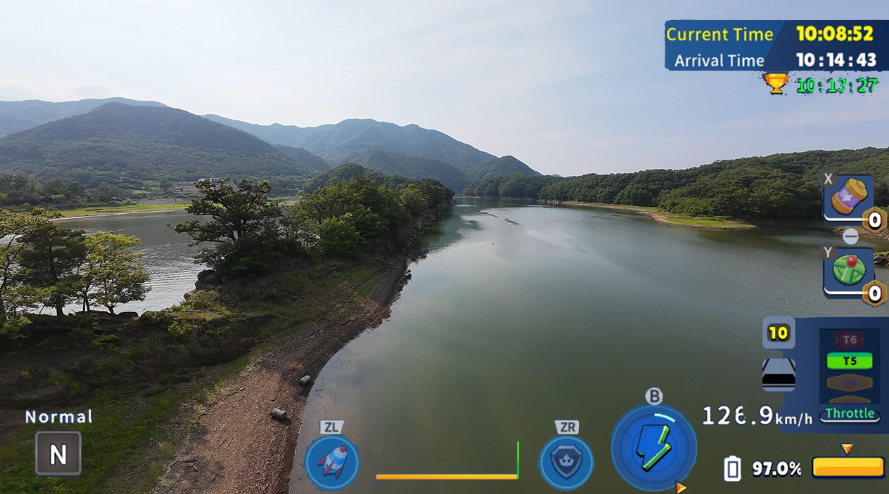 《韩国无人机飞行游览 芙沼潭岳 Korean Drone Flying Tour》Switch美版中文NSZ下载_1