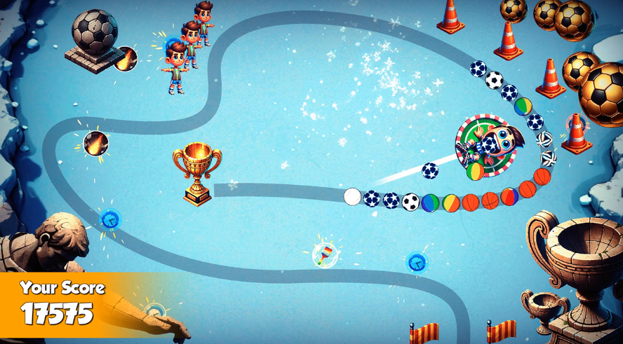 《尊巴 足球弹珠联赛 Zumba – Soccer Marble League》Switch美版中文NSZ下载_0