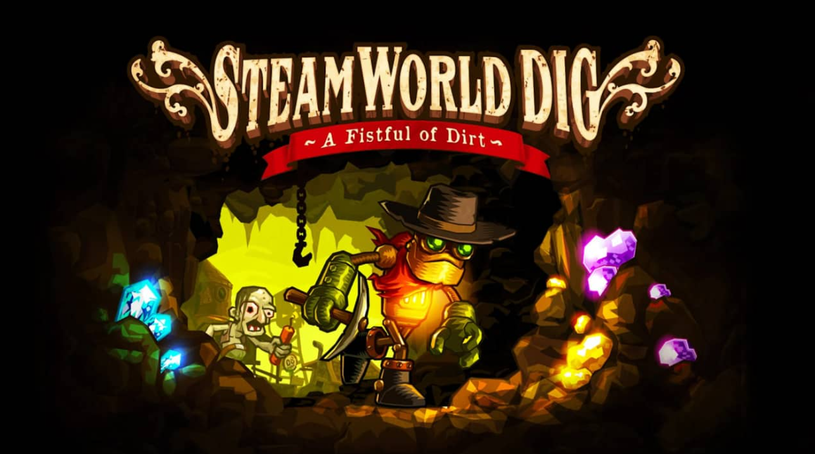 《蒸汽世界：挖掘 SteamWorld Dig》Switch中文版NSP下载 – 含1.12.0补丁_0