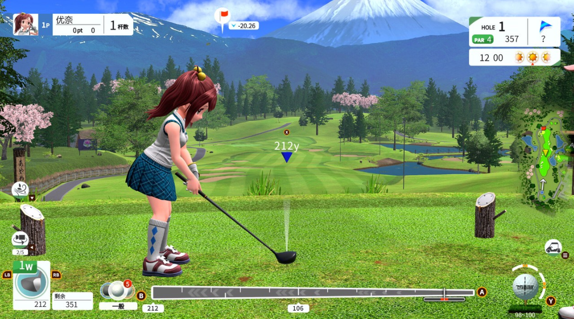 《全民高尔夫 环球之旅 EVERYBODY’S GOLF》Switch港版中文XCZ下载 – 含1.1.1补丁+1DLC_1