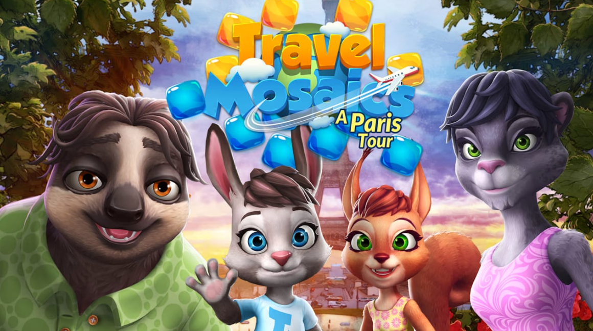 《旅行马赛克：巴黎之旅 Travel Mosaics: A Paris Tour》Switch NSP下载_0