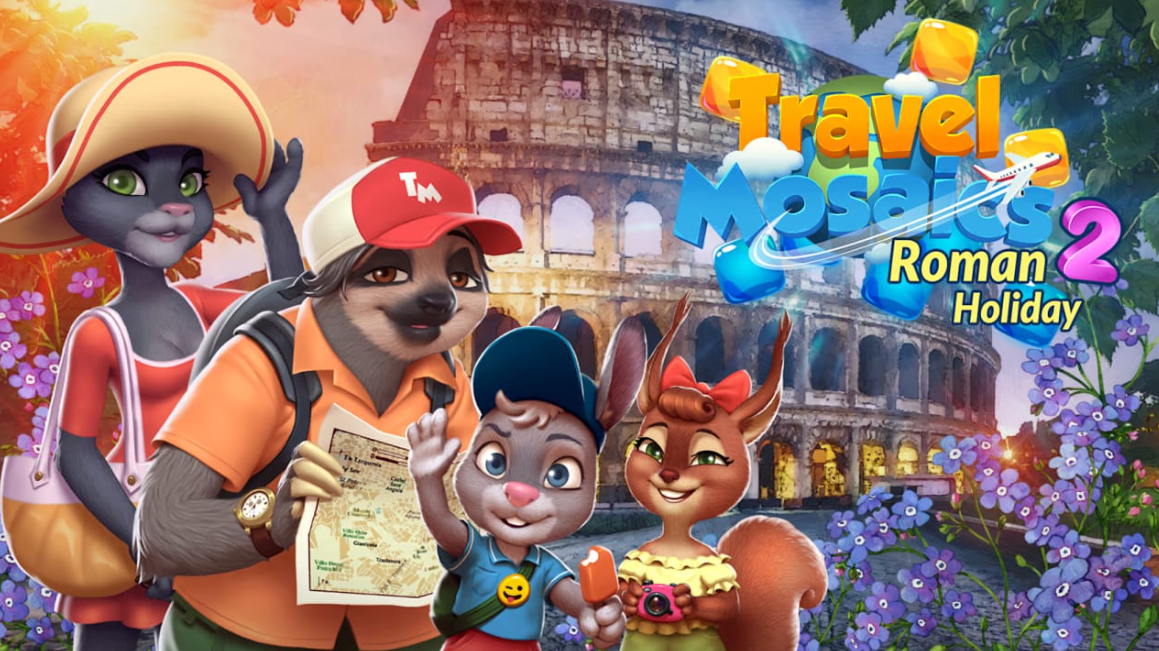 《旅行马赛克2：罗马假日 Travel Mosaics 2: Roman Holiday》Switch NSP下载_0