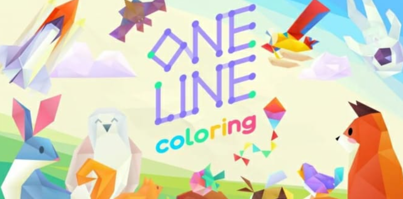《单线着色 One Line Coloring》Switch中文版NSZ下载 – 含1.5.0补丁_0