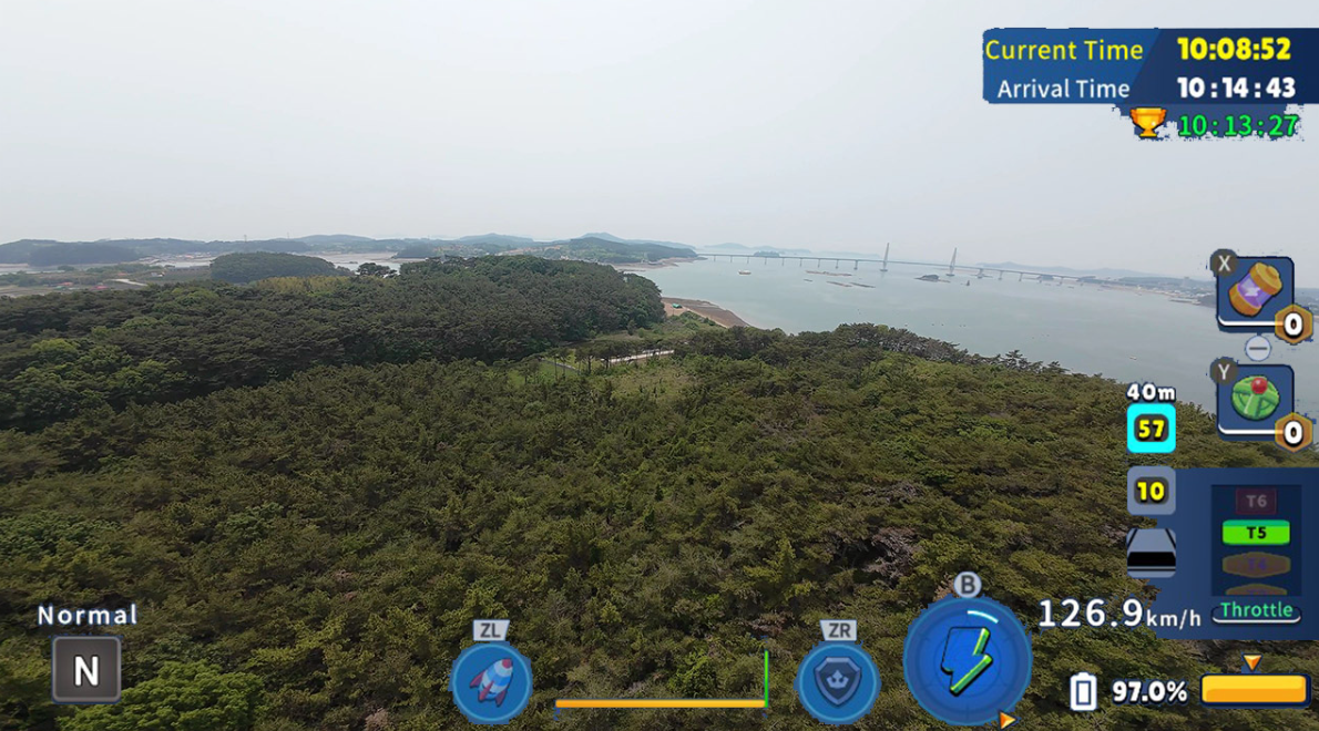 《韩国无人机飞行游览元山岛 Korean Drone Flying Tour》Switch美版中文NSZ下载_1
