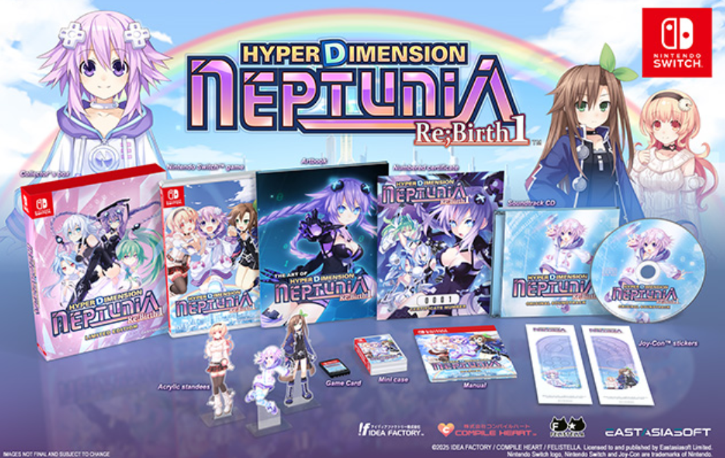 《超次次元游戏 战机少女重生1 Hyperdimension》Switch港版金手指下载 – 含1.0.1_0