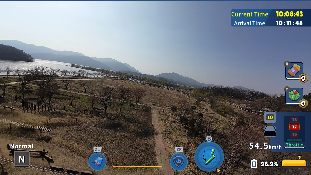 《韩国无人机飞行游览八堂水雾公园.Korean Drone Flying》switch美版中文_1