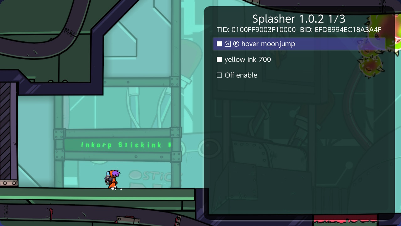 《喷射侠 Splasher》Switch金手指下载 – 含1.02_0