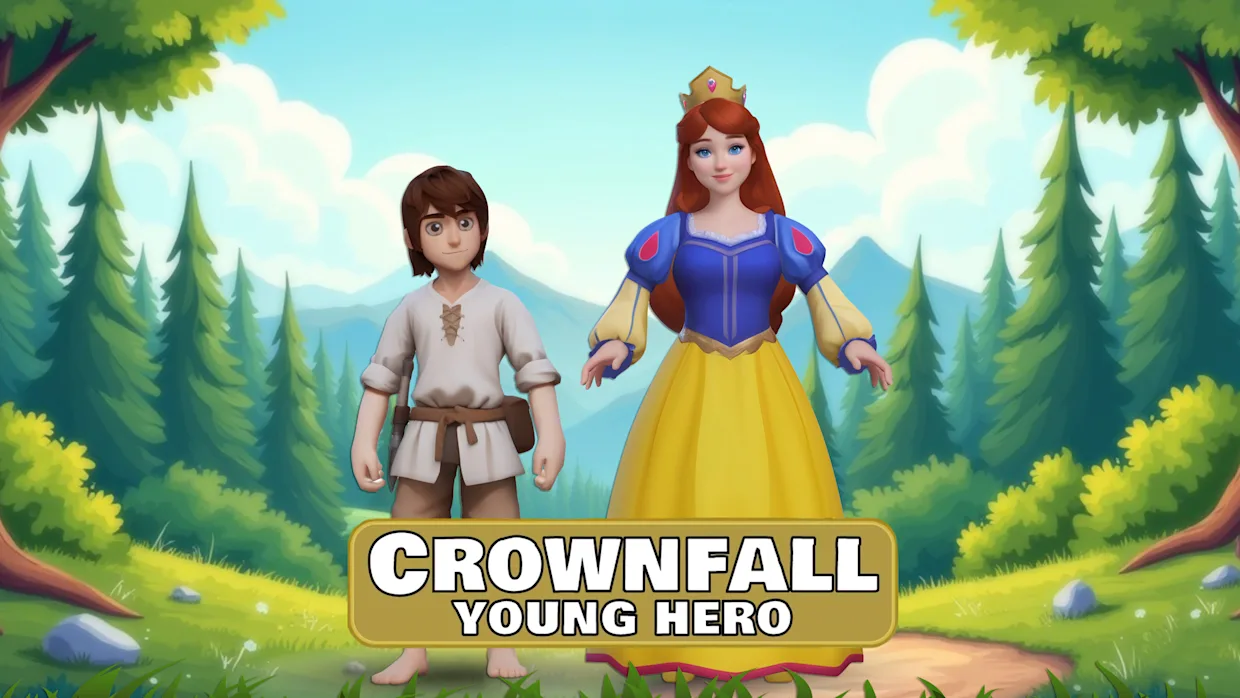 《皇冠陨落 少年英雄 Crownfall Young Hero》Switch美版中文NSZ下载_0