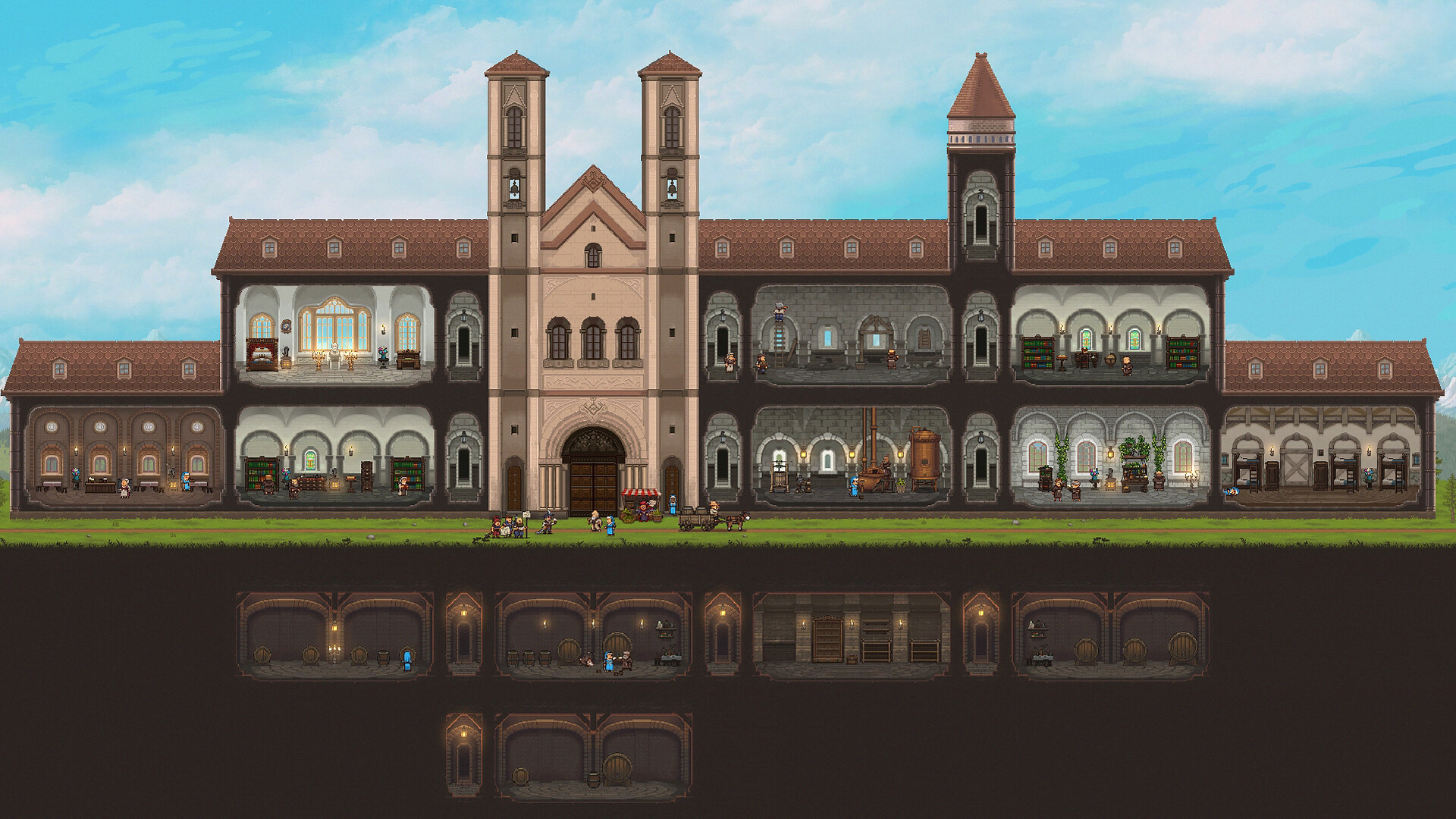 《修道院酿酒大亨/Ale Abbey – Monastery Brewery Tycoon》PC中文版下载-含Build.20302212_1