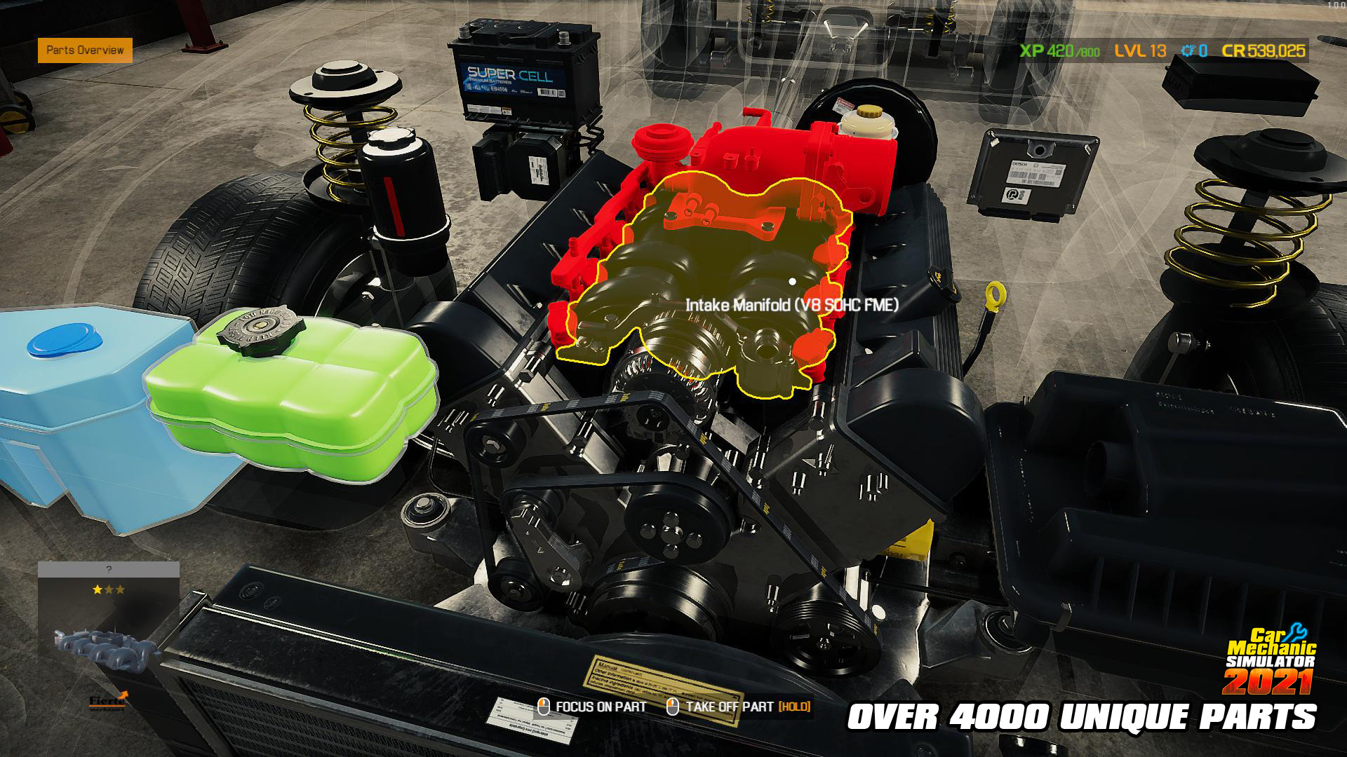 《汽车修理工模拟2021/Car Mechanic Simulator 2021》PC中文版下载-含v1.0.38.HF1_1