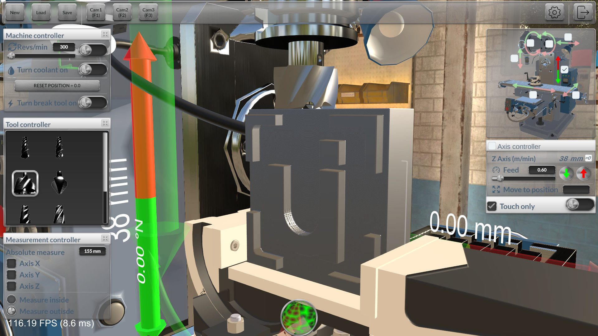 《铣削机模拟器/Milling machine simulator》PC中文版下载-含Build.20430822_0