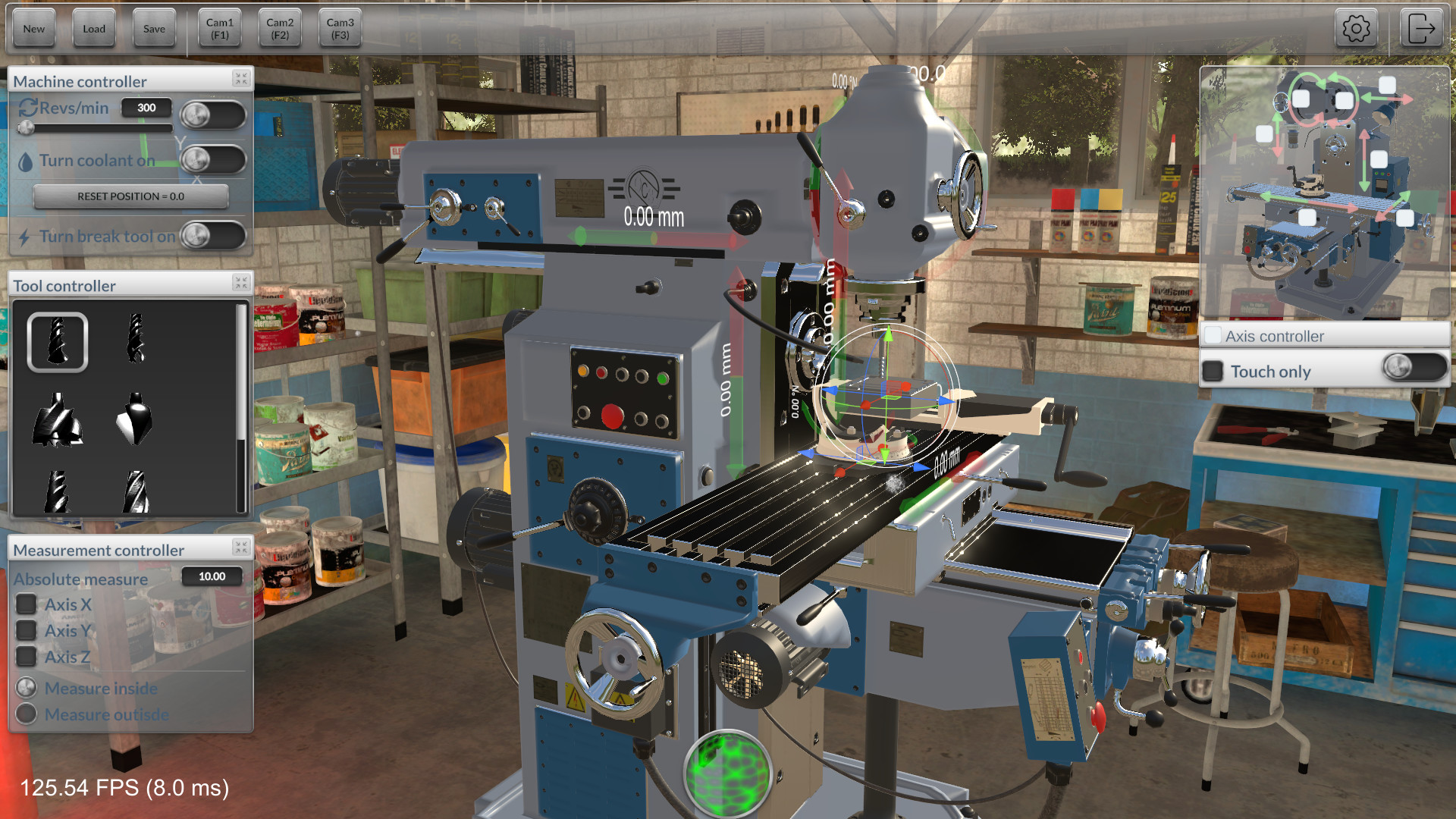 《铣削机模拟器/Milling machine simulator》PC中文版下载-含Build.20430822_1